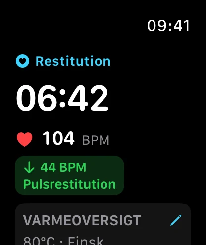 Pulsgendannelse Apple Watch